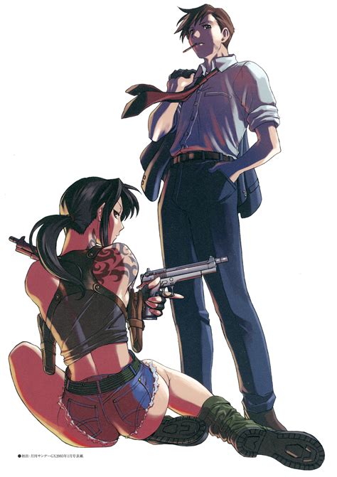 Black Lagoon Barrage Artbook: Rock and Revy : r/blacklagoon