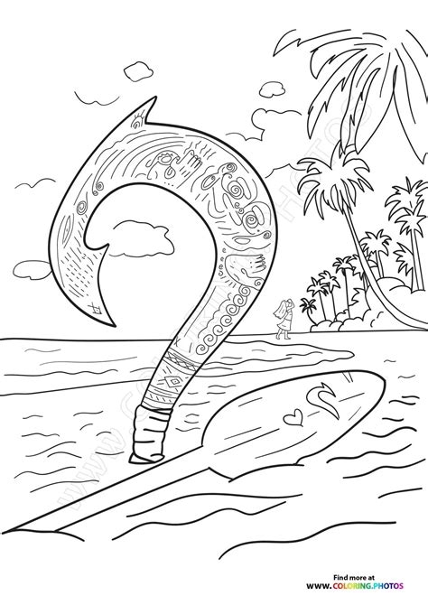 Moana Hei Hei Coloring Pages [2025]