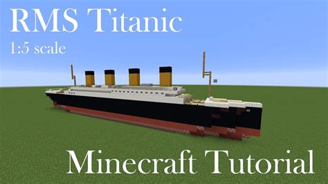 RMS Titanic Minecraft Tutorial 的图像结果