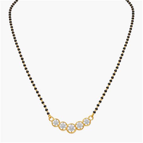 Classy Floral Mangalsutra