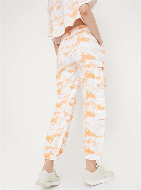 Buy Women Tie & Dye Cargo Joggers Online at just Rs. 999.0 ...