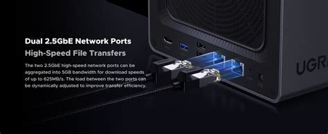 UGREEN 4-Bay Desktop NAS - Powerful and Flexible Storage – Ugreen India