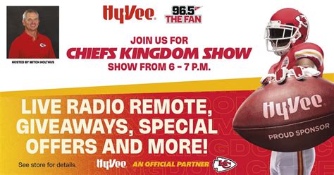 Chiefs Kingdom Show with Mitch Holthus, 8301 N Saint Clair Ave, Kansas ...