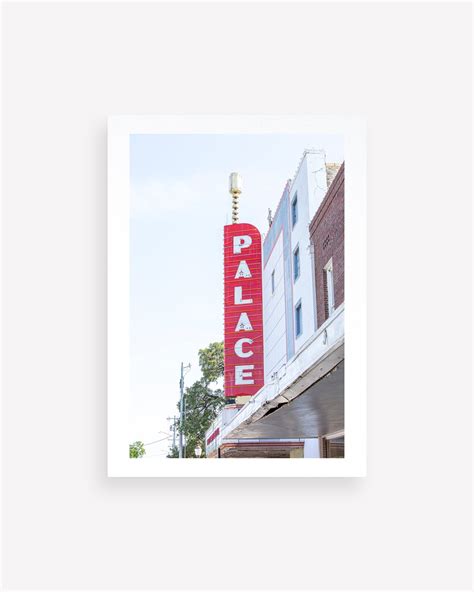 Palace Theater Seguin Texas Photography Print - Etsy