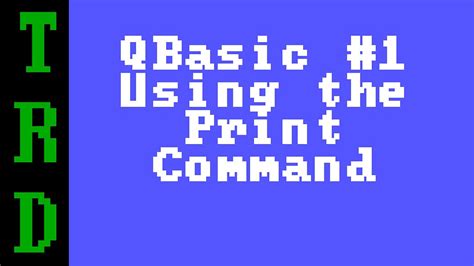 Image result for QBasic Tutorial Videos