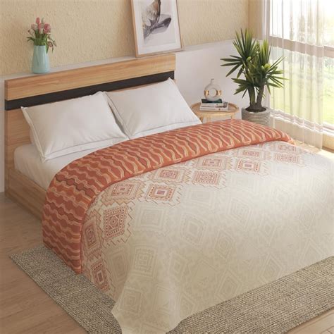 Buy Restful Reflections Cotton Printed Double Comforter from Home ...