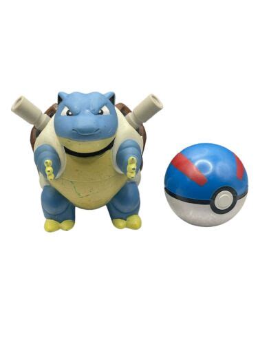 Buy Vintage Nintendo Pokemon Blastoise Tomy DX Vinyl Figures 1998 5 Toy ...