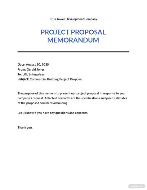 Image result for Proposal Memo Examples