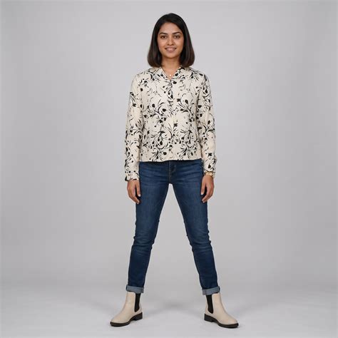 Buy Now - Digital Printed V-Neck Top - Style Union