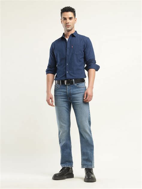 Men's 513 Indigo Slim Straight Fit Mid Rise Jeans – Levis India Store