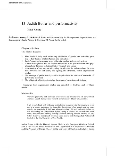 Image result for Judith Butler Performativity