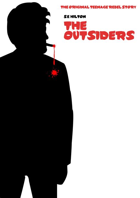 The Outsiders Book Cover Design on Behance