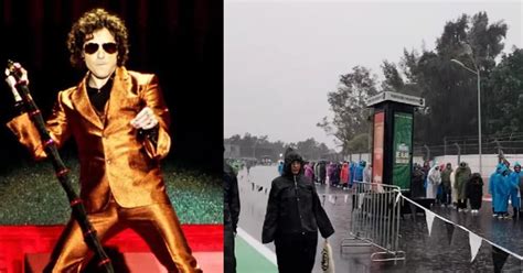 Videos del concierto de Enrique Bunbury que dejó a fans bajo la lluvia ...