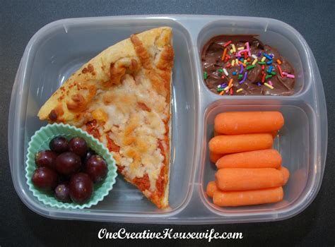 One Creative Housewife: Kindergarten Lunches Week 3