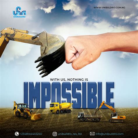 Construction Company social media flyer