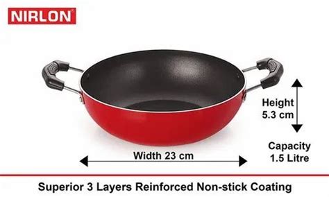 Non Stick Cookware Set - Dosa Tawa And Kadhai Wok Nonstick Set ...