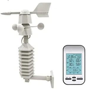 HYDLTKT DWS-433MHz Digital Wireless Weather Station with Dual-Mount ...