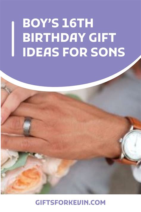 BOY’S 16th BIRTHDAY GIFT IDEAS FOR SONS | Boy 16th birthday, 16th ...