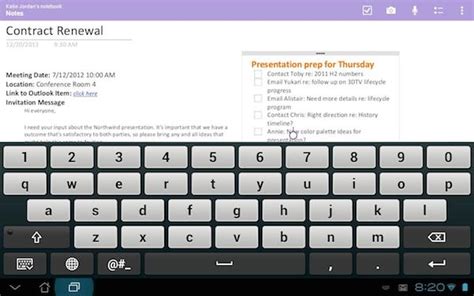 Android OneNote Tutorial 的图像结果