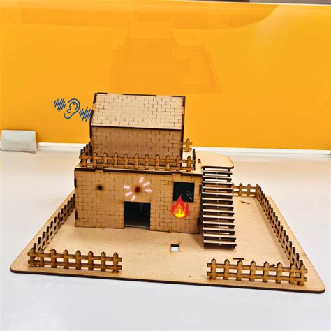 Best Fire Detection & Alarm System House Model for Kids | ANSOZ – Ansoz