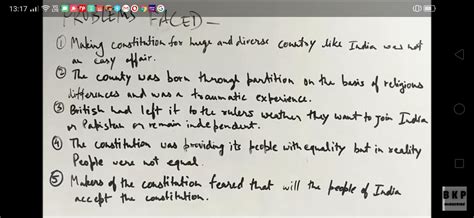 Write a brief note on making of the indian constitution - Brainly.in