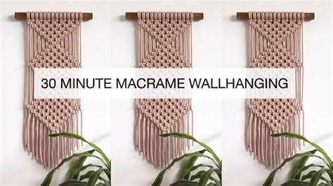 Image result for Macrame Wall Hanging Tutorials for Beginners