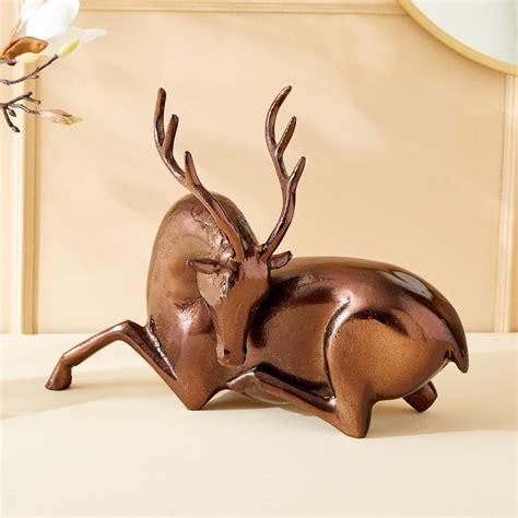 Buy Eternity Vogue Tuba Metal Deer Table Accent from Home Centre at ...