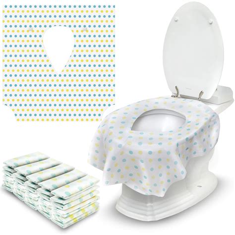 Toilet Seat Covers Disposable 30 Pack Extra Large Portable Liners ...