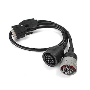 Otobaijeni 9-pin & 14-pin Split Y Service Cable for CAT ET-3 Adapter ...