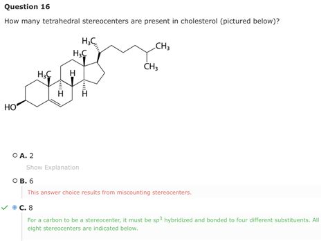 Stereocenters vs chiral centers. The BP explanation says that ...