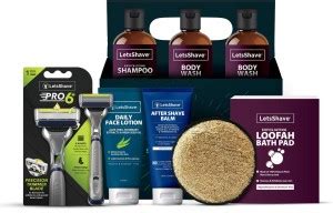 LetsShave Bathe and Shave Kit, Price in India - Buy LetsShave Bathe and ...