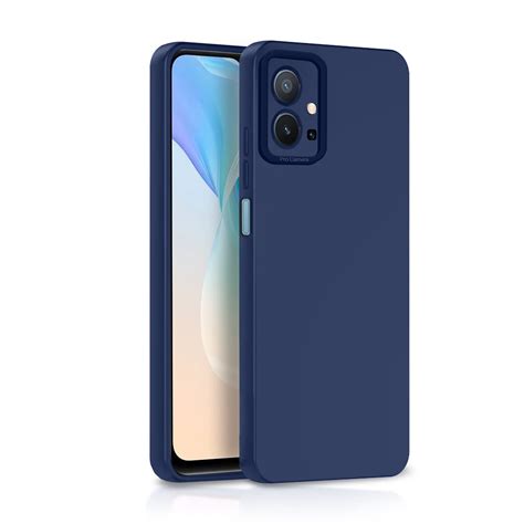 Pikkme Vivo T1 5G / Vivo Y75 5G / iQOO Z6 5G Back Cover Soft Matte ...