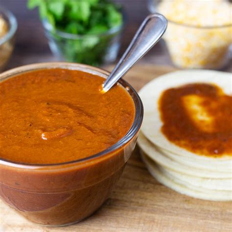 Homemade Enchilada Sauce - The Salted Pepper