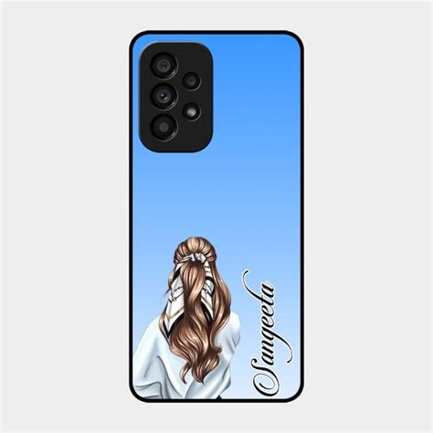Styles Girl Customize Name Glass Case For Samsung Galaxy A53 5G ...