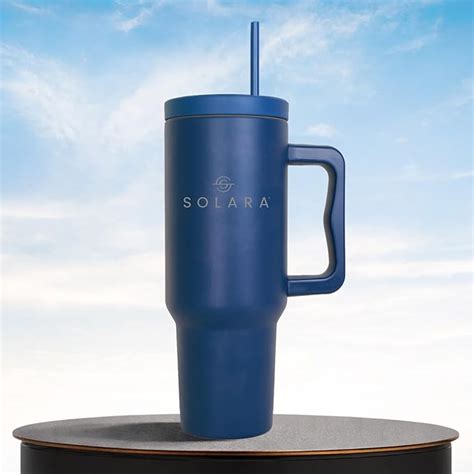 SOLARA Echo Insulated Tumbler with Straw and Lid,1200 ml, Stainless ...