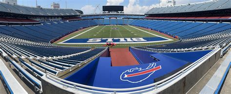 Bills new stadium's opening year, location, roof and capacity