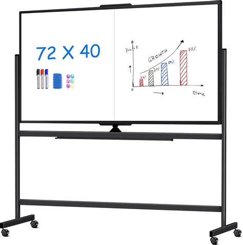 72 x 40 Large Dry Erase Board with Stand, Magnetic India | Ubuy