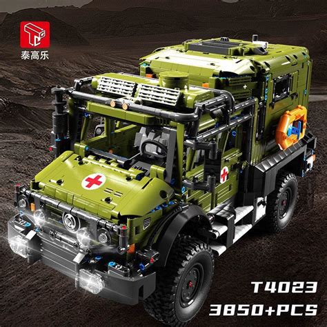 TGL - Unimog Rescue Vehicle T4023 - 3850 Pieces – BrixBuilder