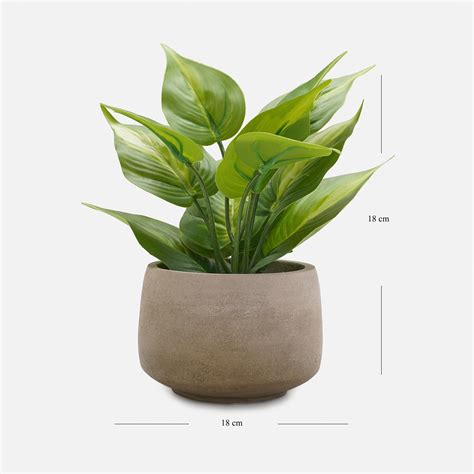 Shop Green Artificial Plant with Pot - at Best Price Online in India