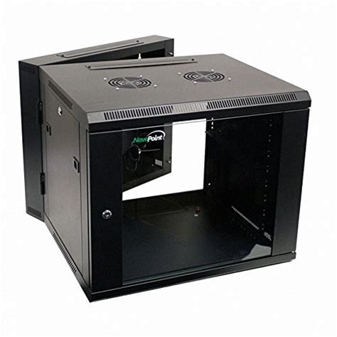 Buy NavePoint 9U Server Cabinet with Hinged Back - 23.6” Deep, 9U ...