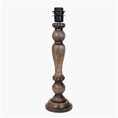 Buy HOMESAKE Wooden Table Lamp from Homesake at just INR 2900.0