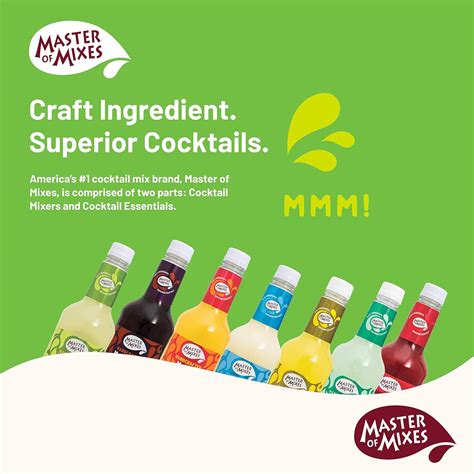 Master of Mixes Watermelon Daiquiri / Margarita Drink Mix, Ready To Use ...