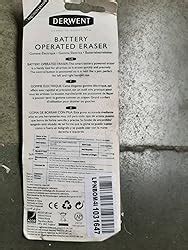 Derwent Battery Operated Eraser with 8 Replacement Erasers : Amazon.in ...