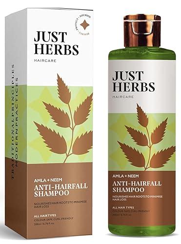 Just Herbs Ayurvedic 8 in 1 Root Nourishing Amla Neem Hair Fall Control ...