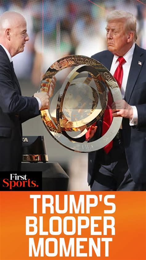 Donald Trump's Embarrassing Moment At FIFA Club World Cup | First ...