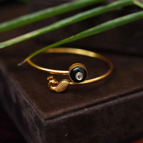 925 Silver Gold Plated Single Kada Bangles Starting @ ₹2,520