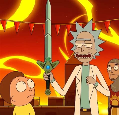 Rick and Morty Season 6 Ep. 9 Clip: Our Money's on Morty's Blade Sword