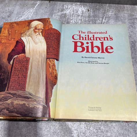 holy bible the illustrated children's bible book, by David Christie-Mu ...