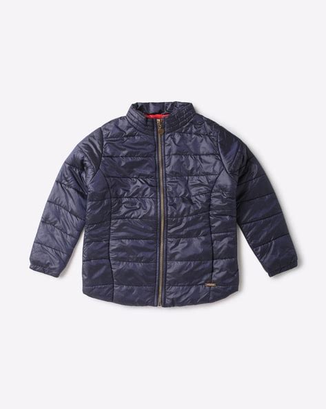 Buy Wingsfield Quilted Zip-Front Jacket | AJIO