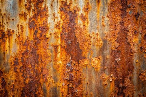 Premium Photo | Rusted metal textured background Rusted and stained ...